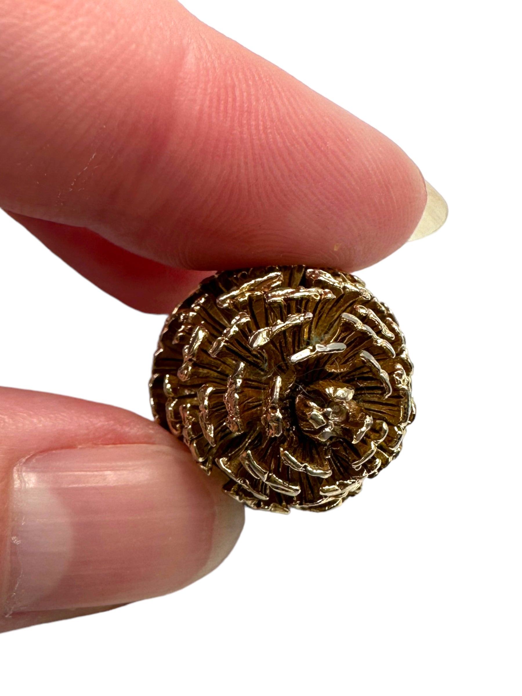 Silver Pinecone Pendant