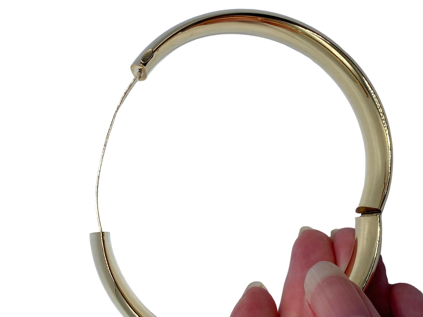 14k Large Bangle Bracelet