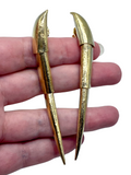 14k Edgy Articulating Drop Earrings