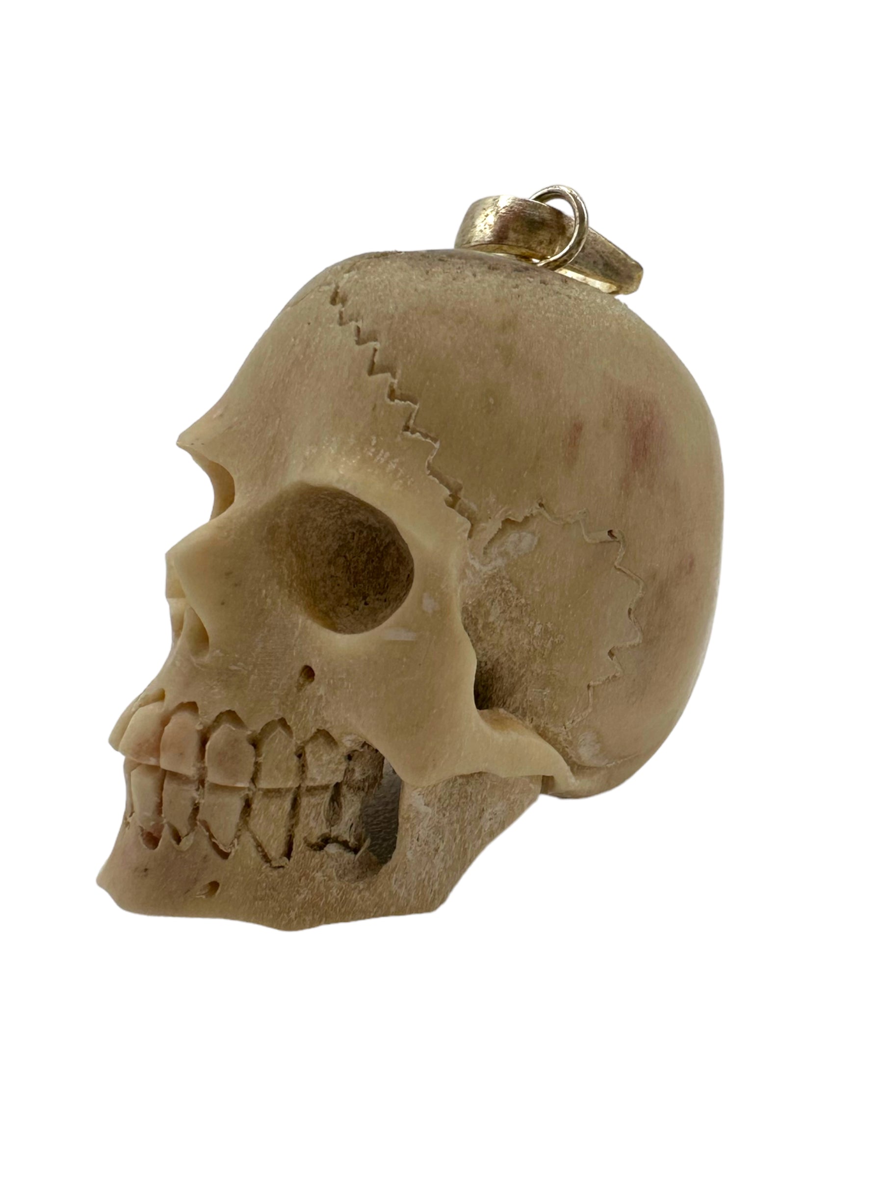 Sterling Silver Skull Pendant