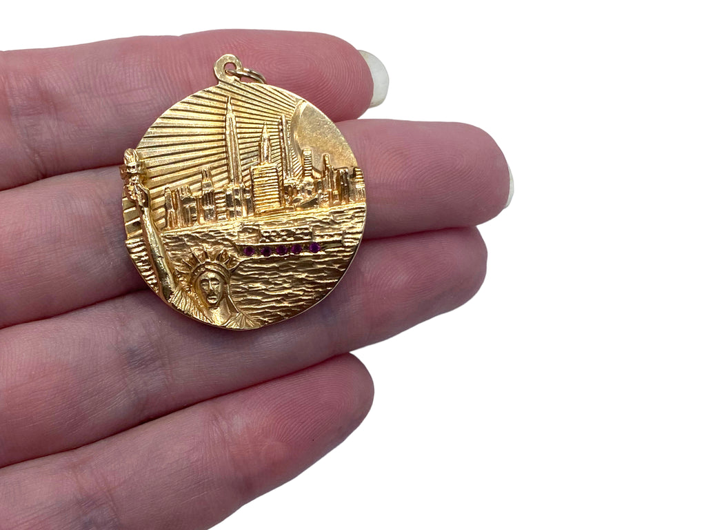 14k NYC Charm/ Pendant