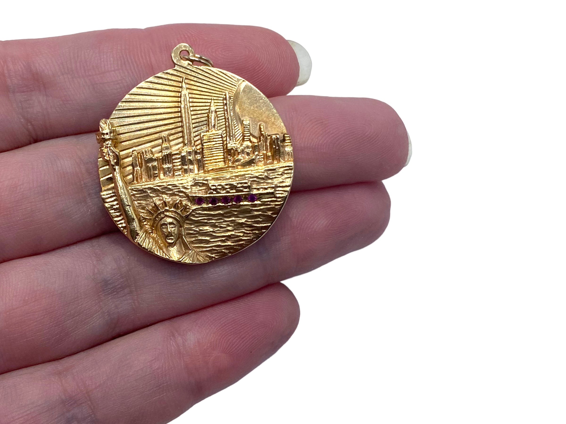14k NYC Charm/ Pendant