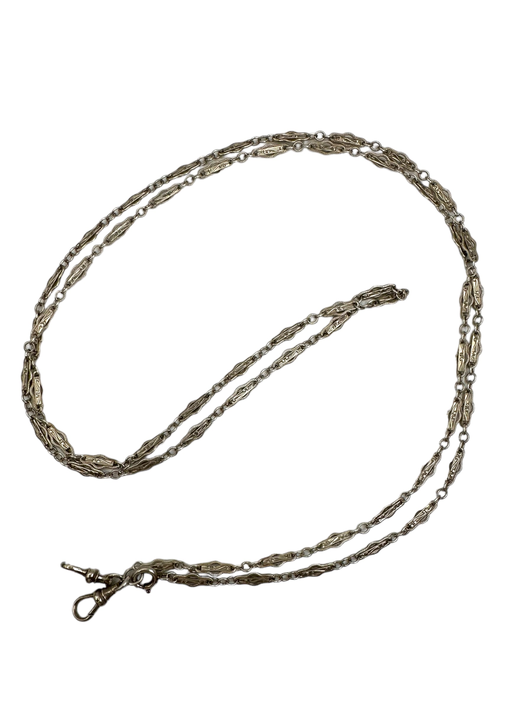 Silver Fancy Link Chain