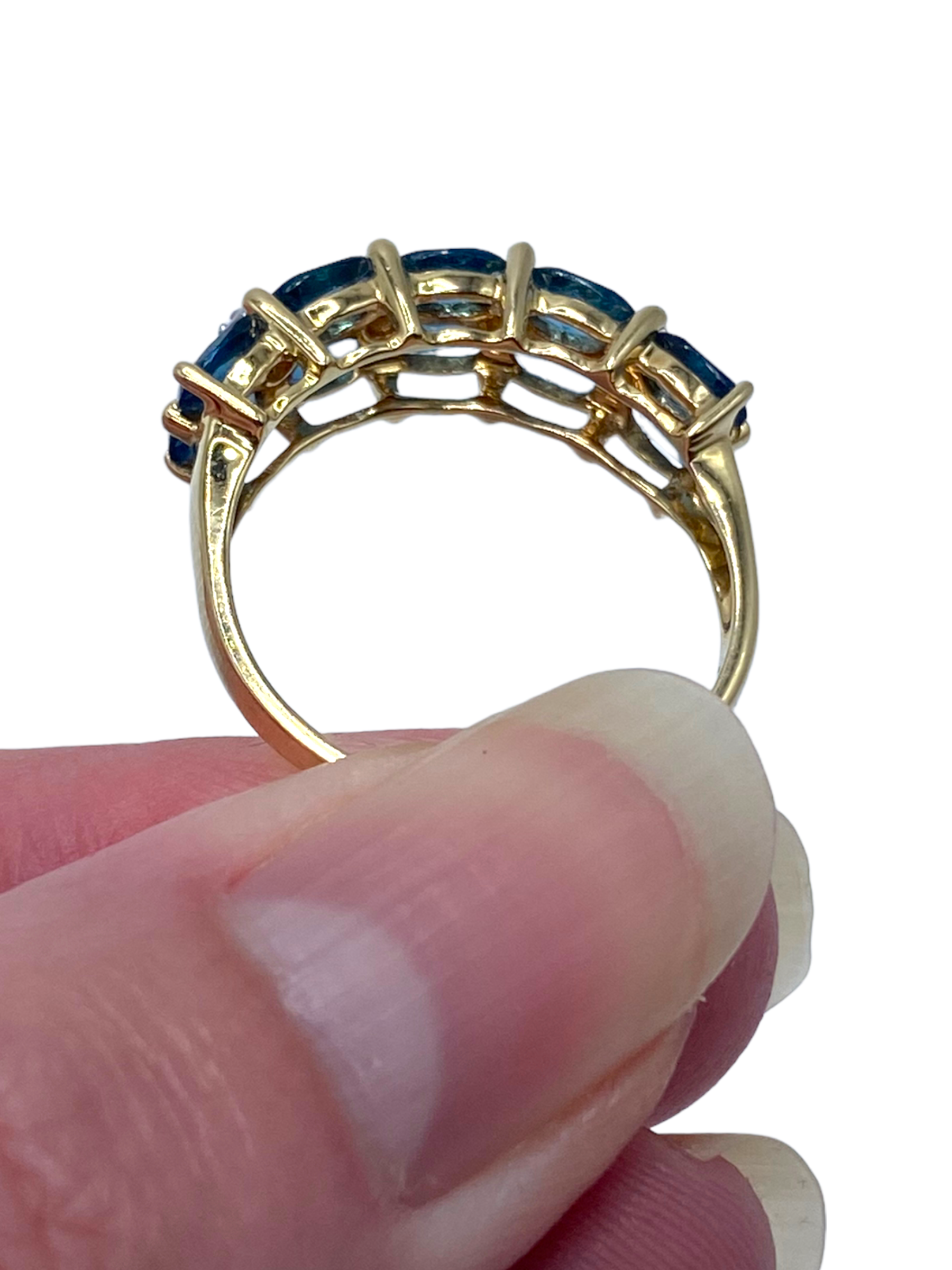 14k Topaz Ring