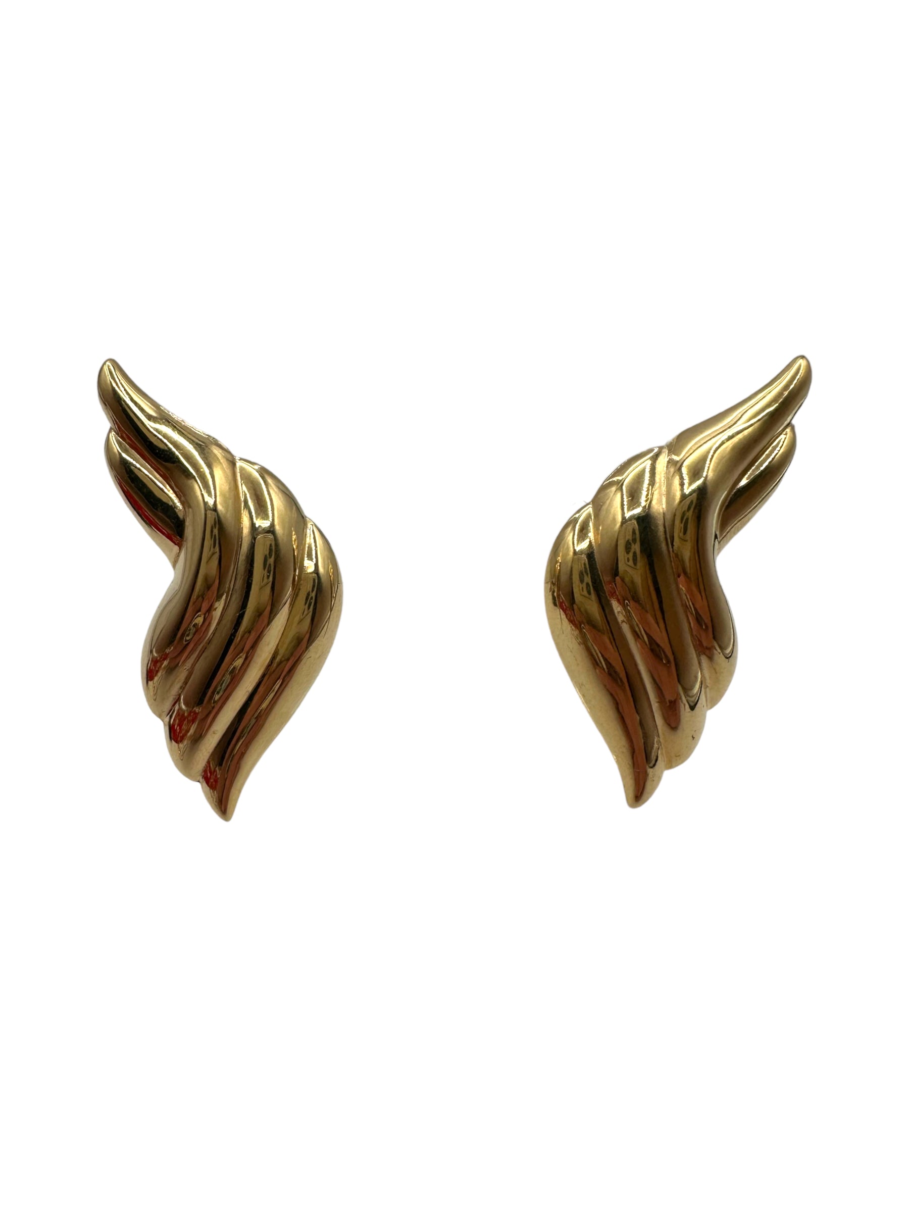 14k Wing Earrings