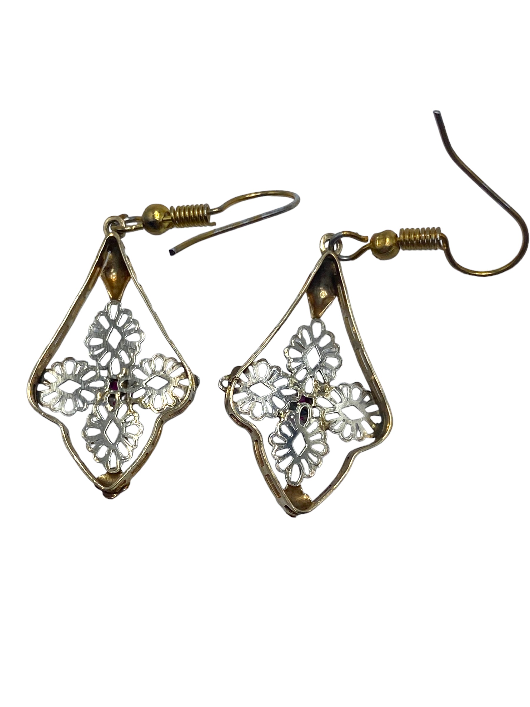 10k Drop Earrings