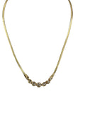 14k Diamond Front Necklace