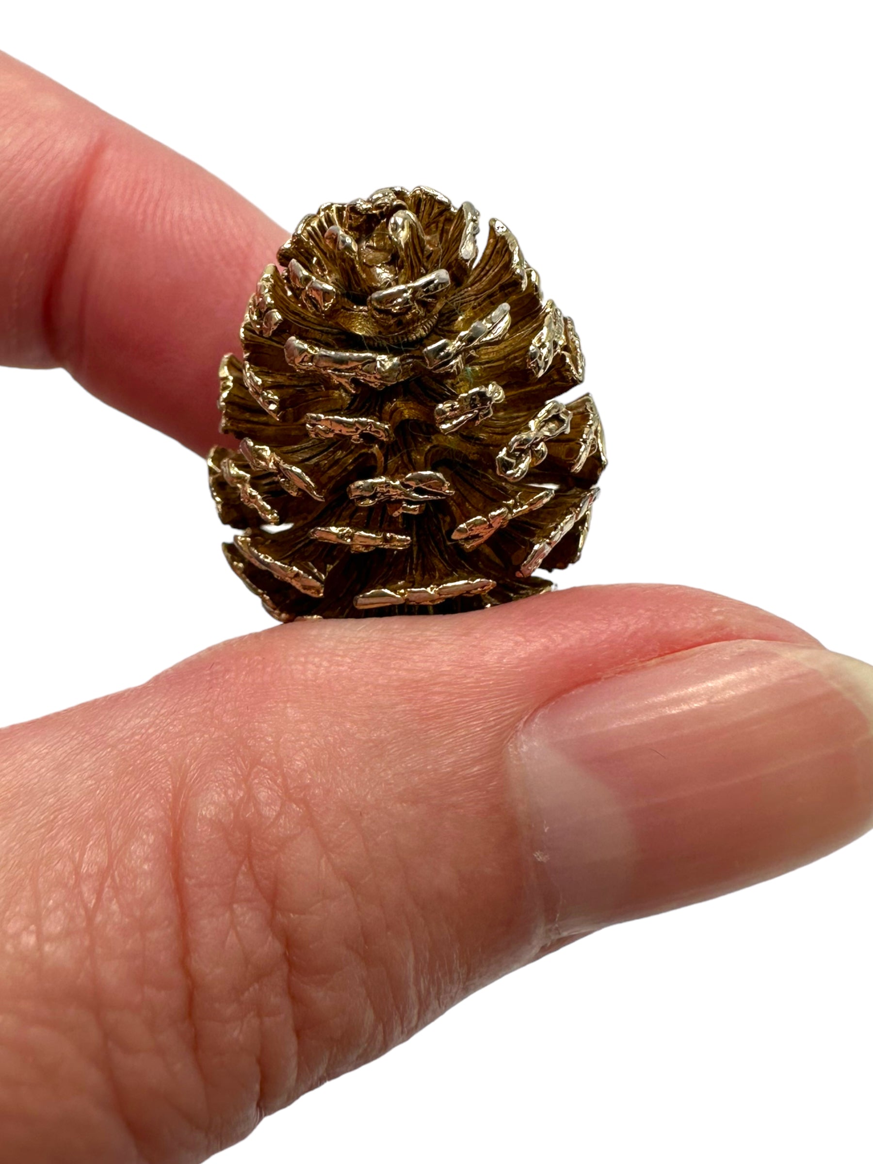Silver Pinecone Pendant
