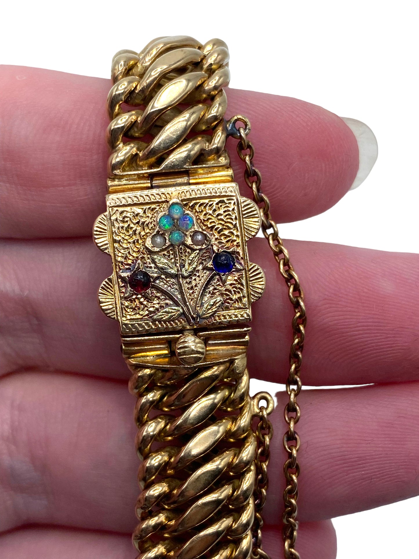 14k Victorian Style Bracelet