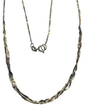 14k Braided Chain Necklace