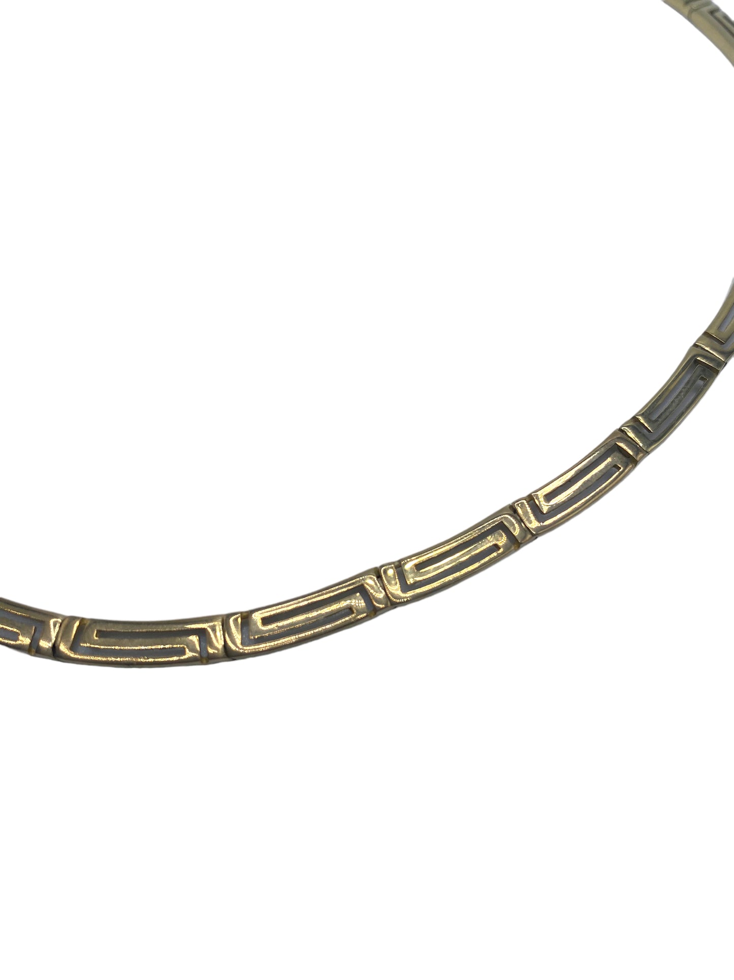 14k Greek Key Necklace