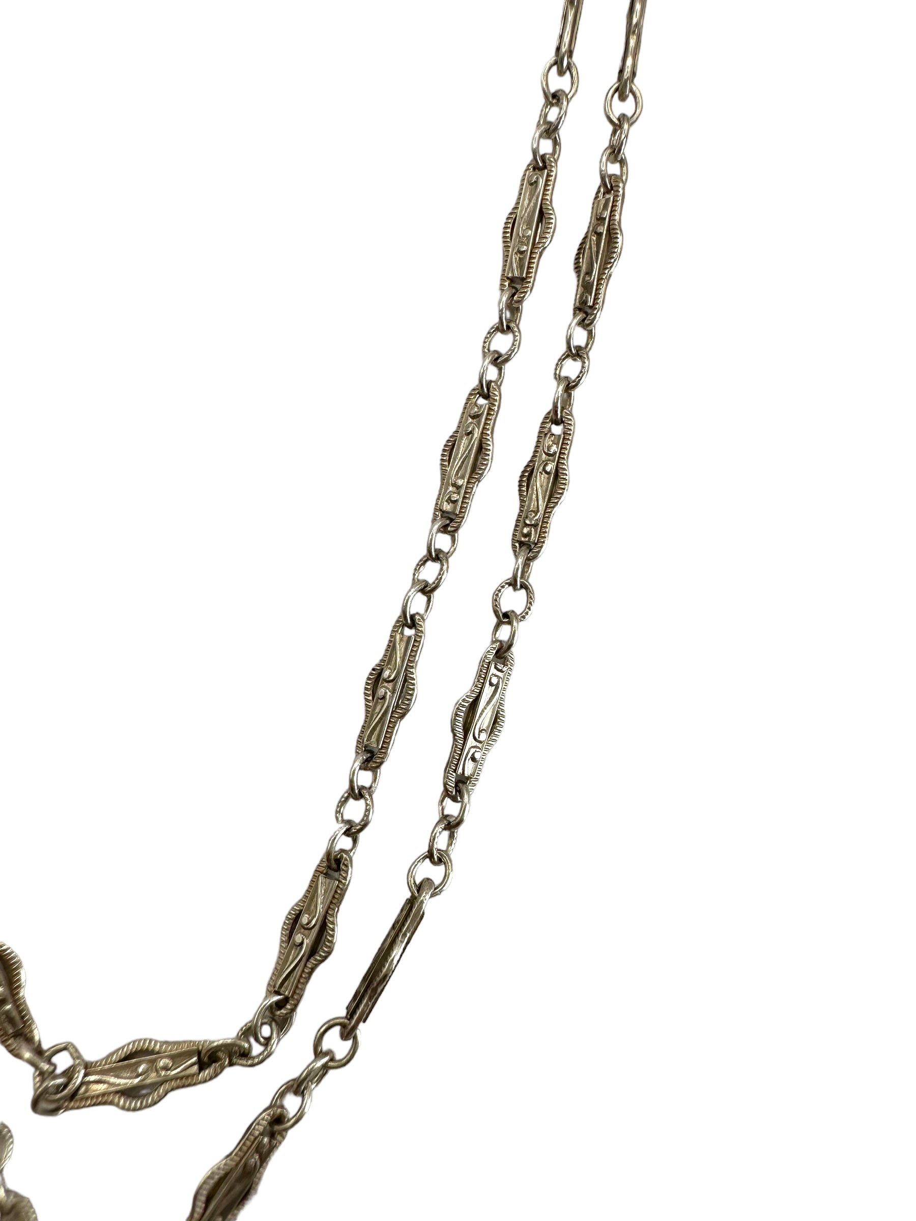 Silver Fancy Link Chain