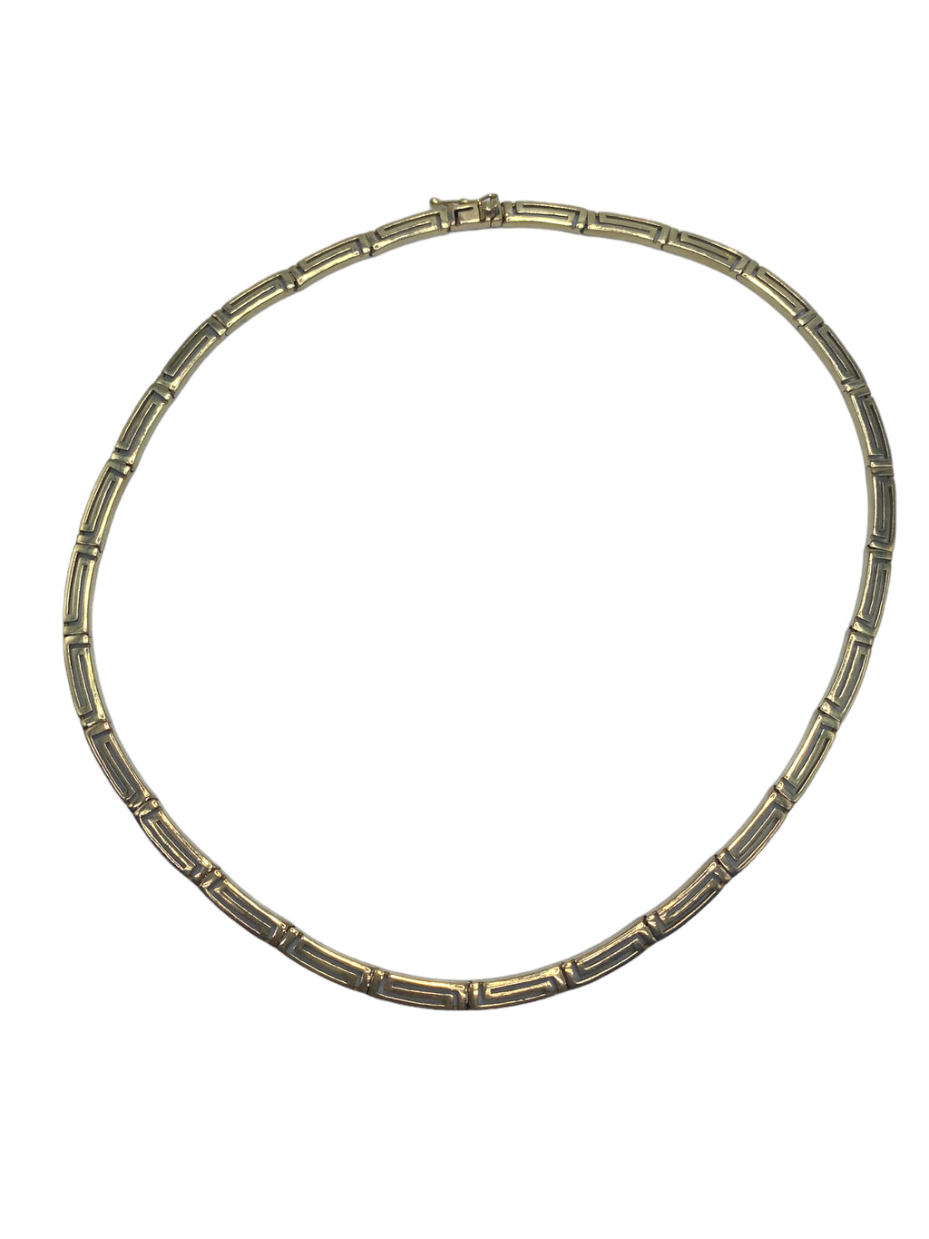 14k Greek Key Necklace