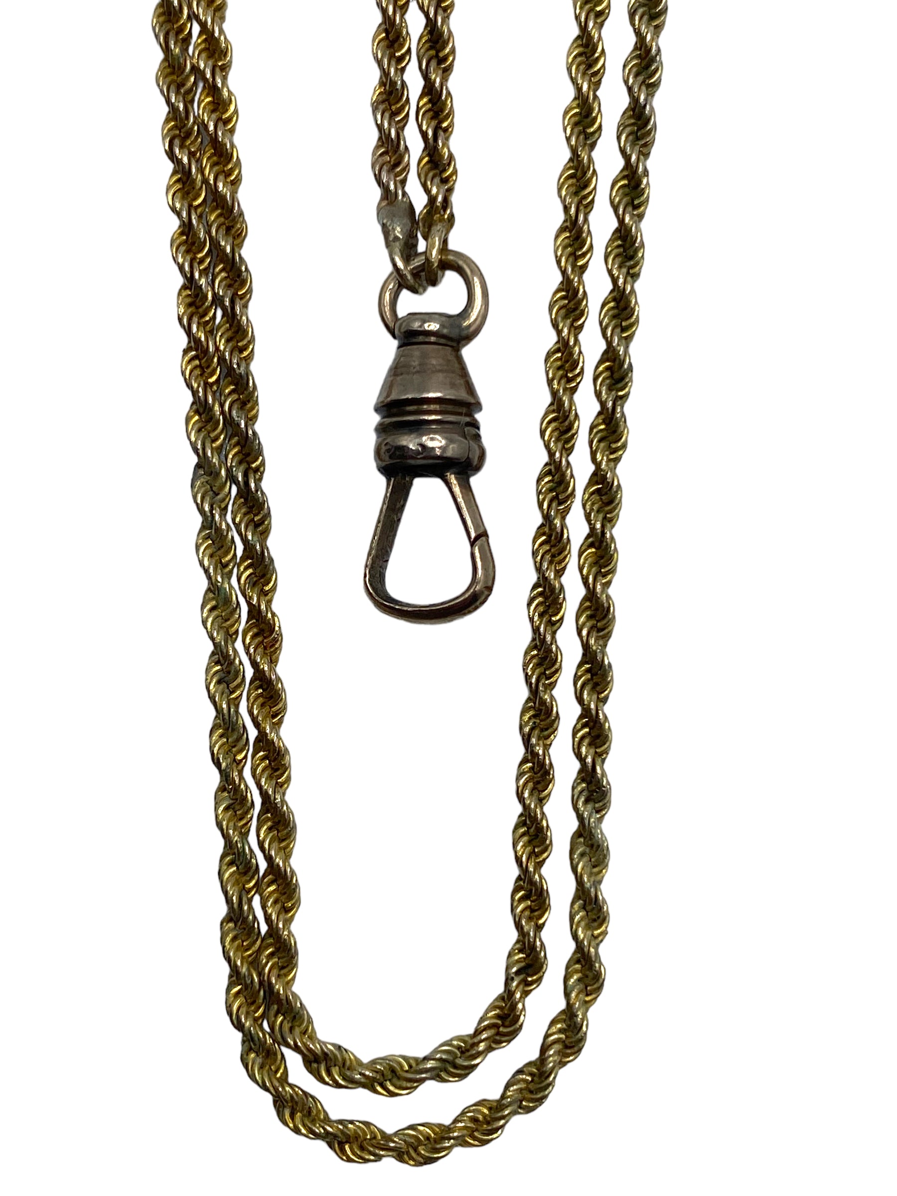 10k Heart Slide Watch Chain