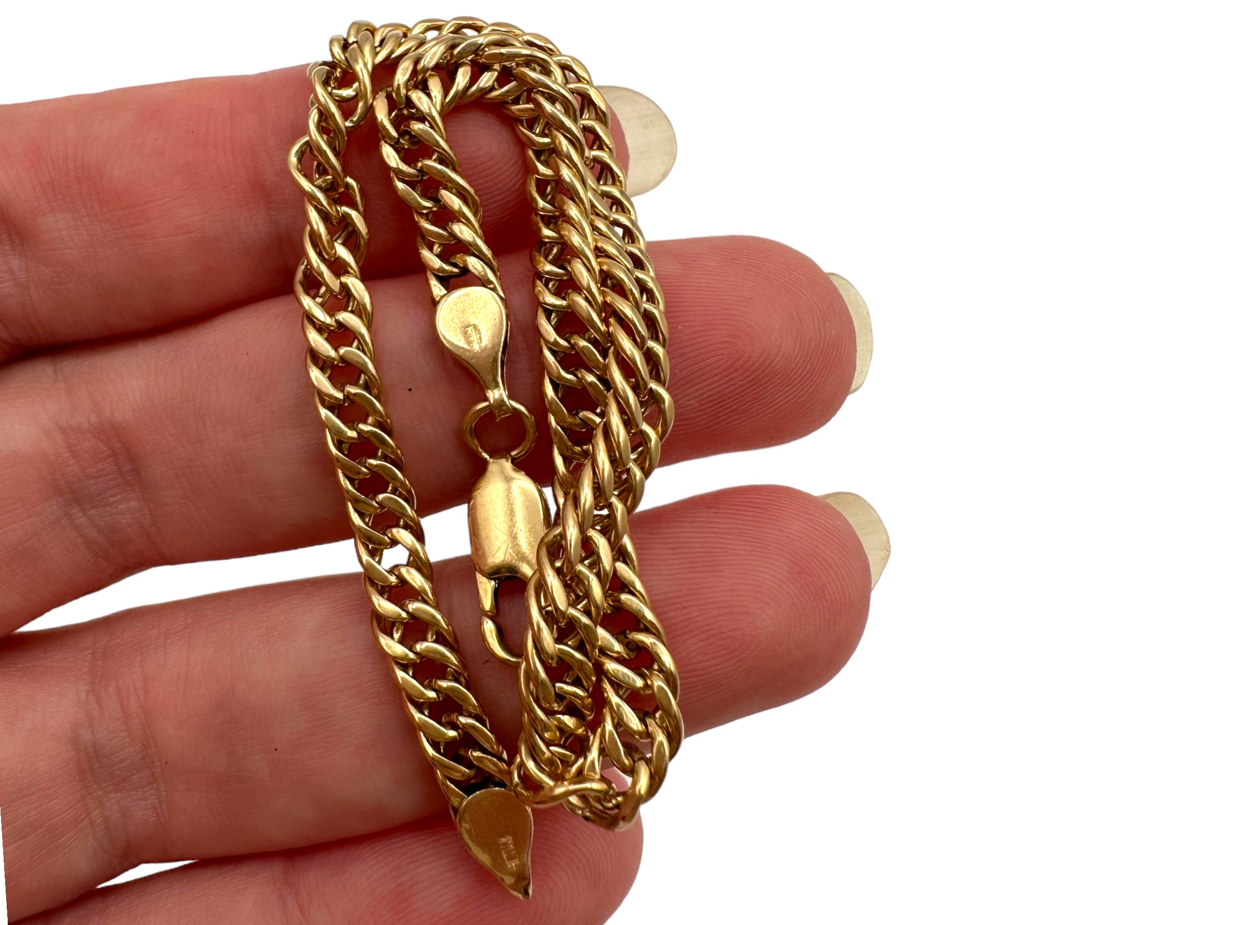 14k Curb Bracelet