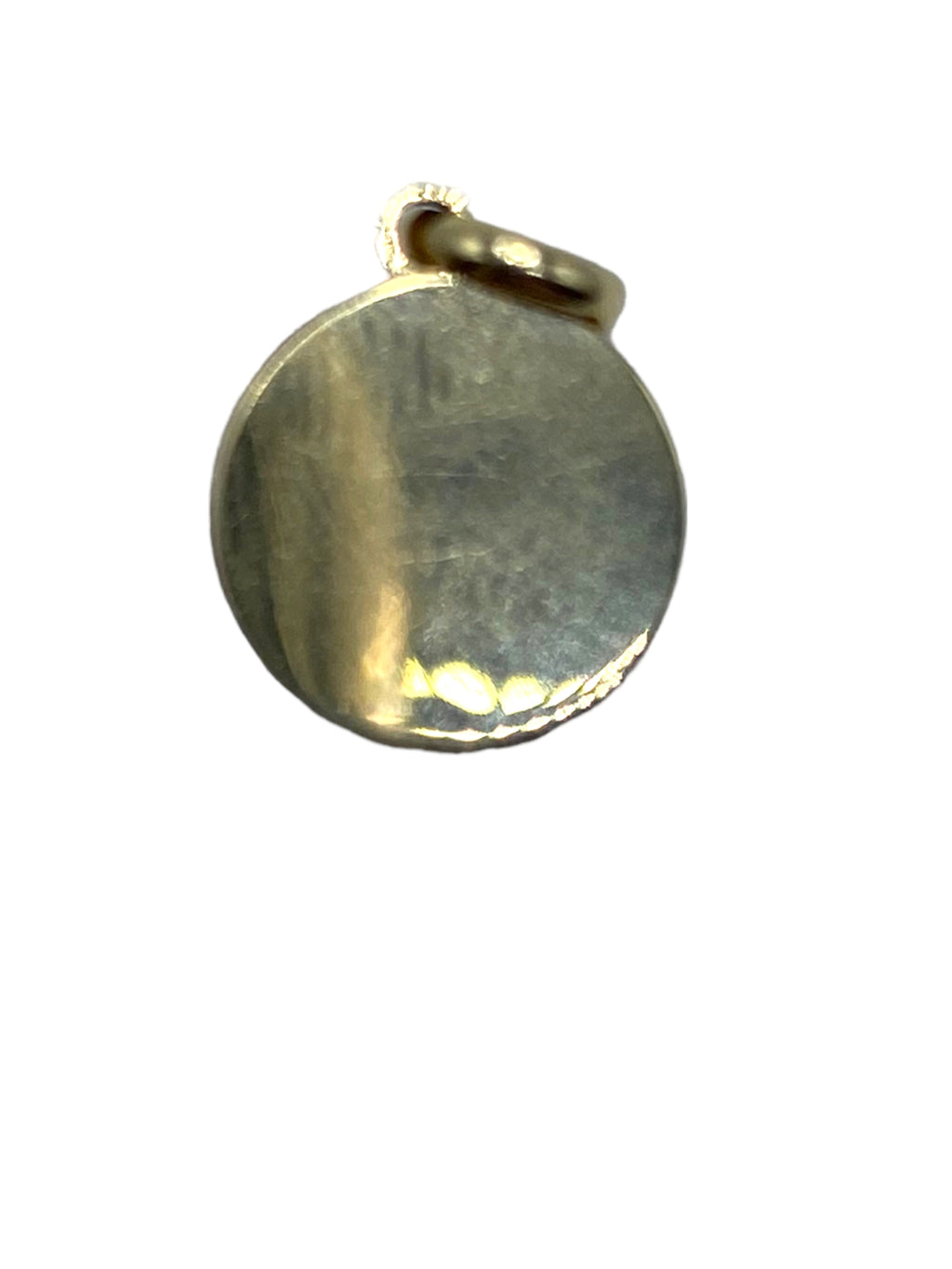 14k Pink Enamel Compass Charm