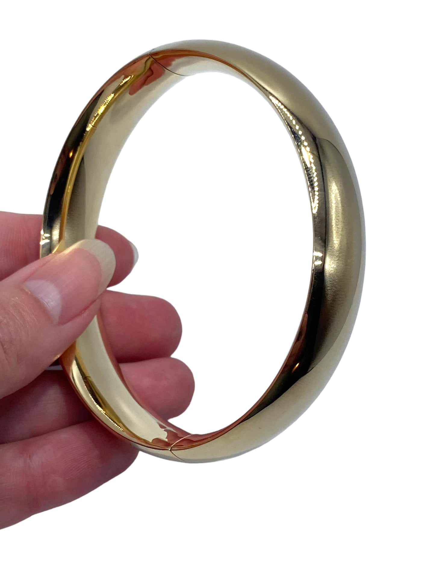 14k Large Bangle Bracelet