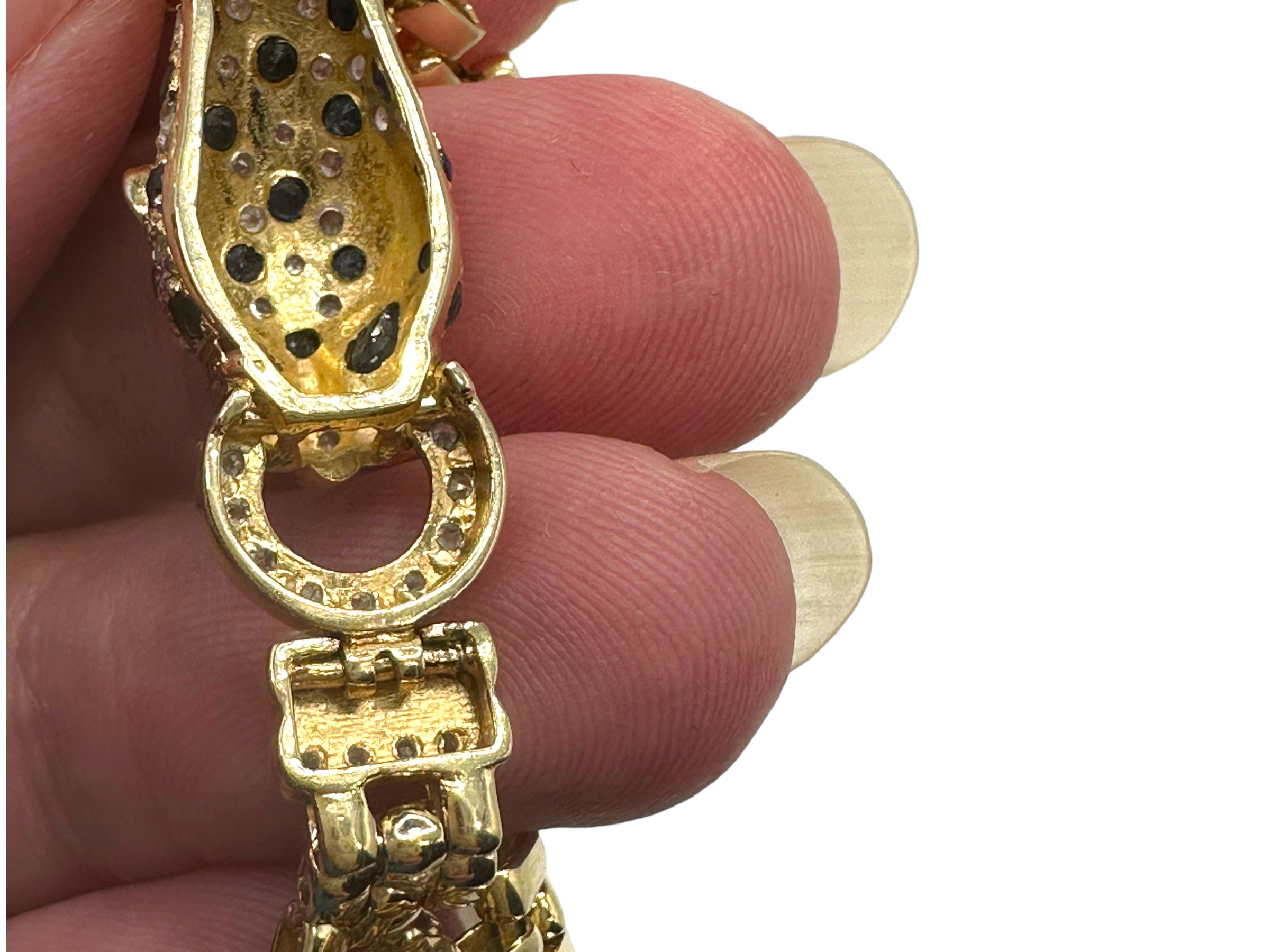 14k Panther Bracelet