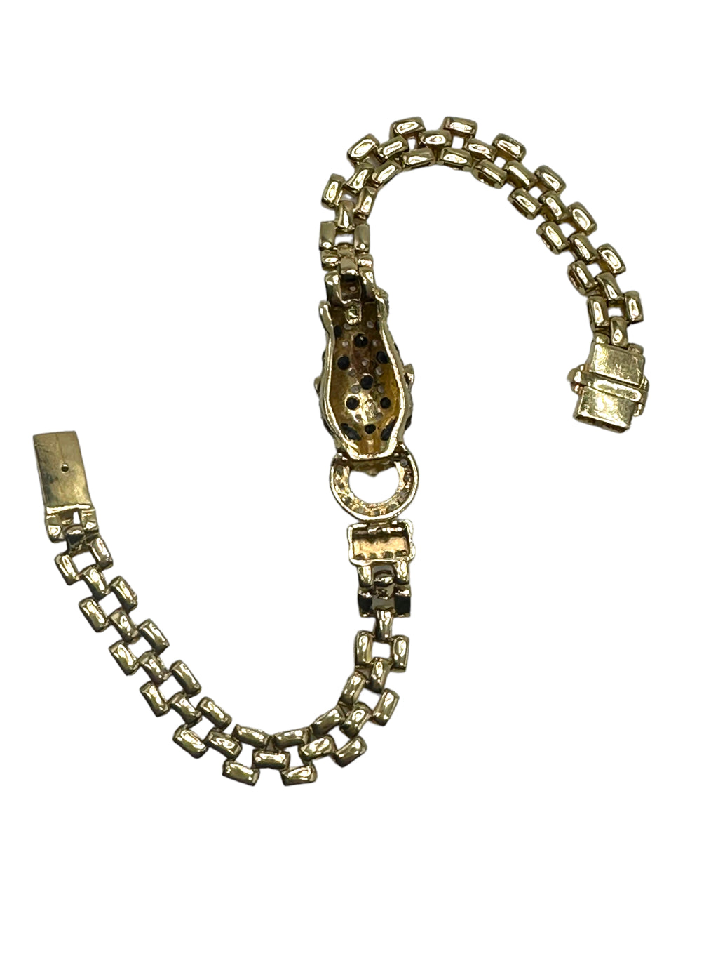 14k Panther Bracelet