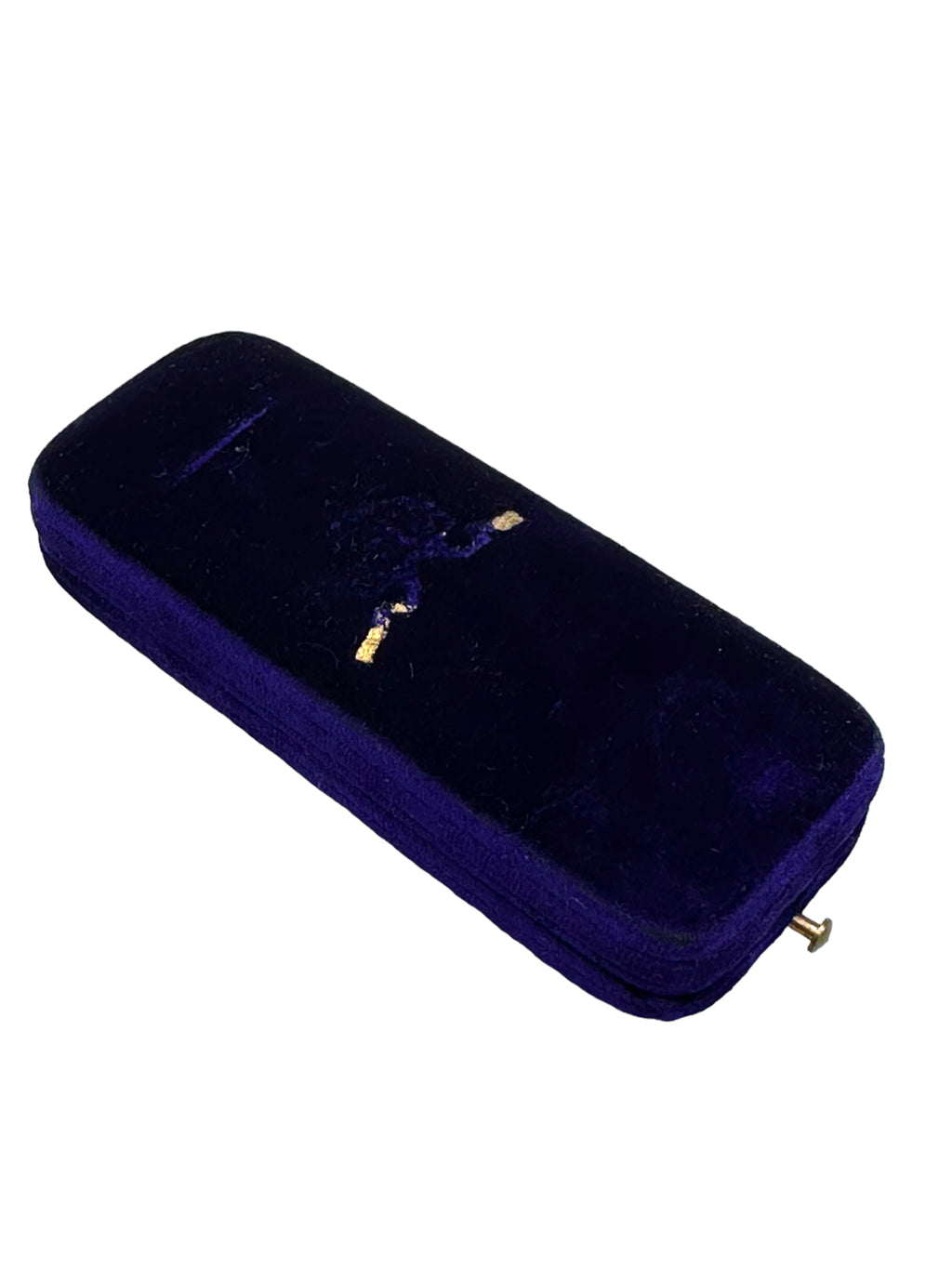14k Sapphire Diamond German Stickpin