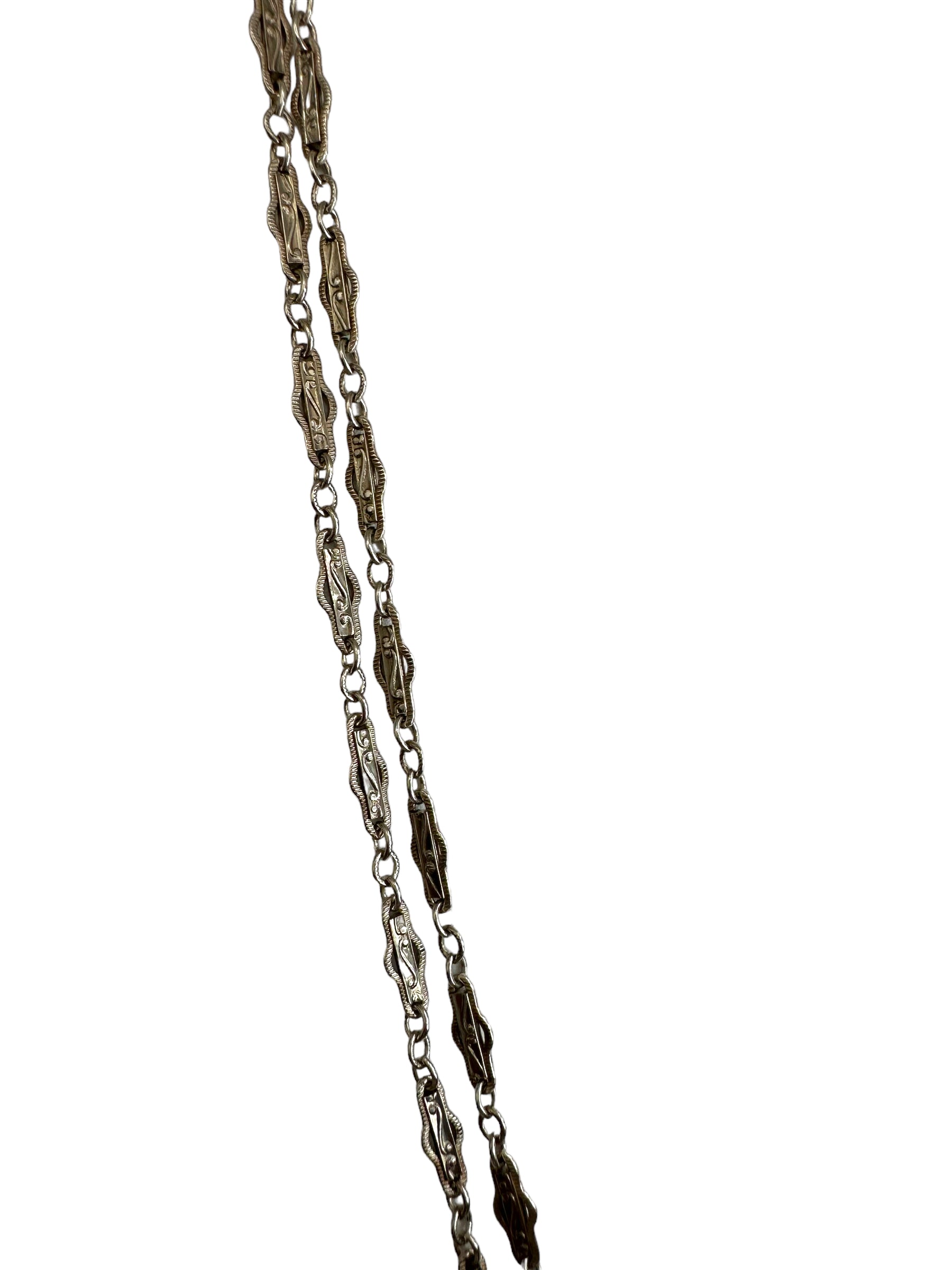 Silver Fancy Link Chain