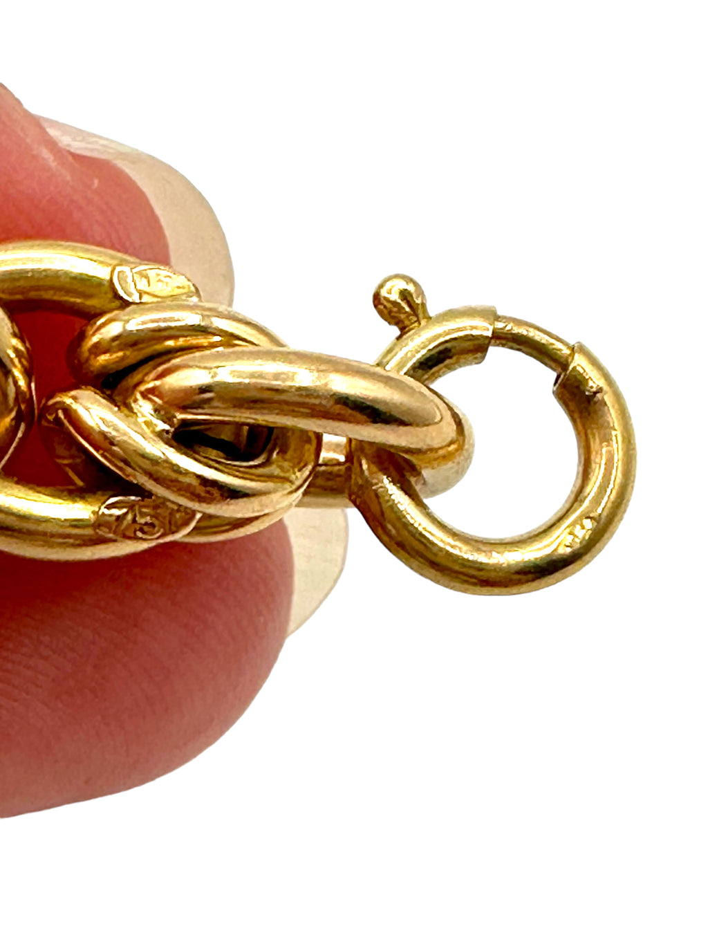 18k Fancy Link Bracelet