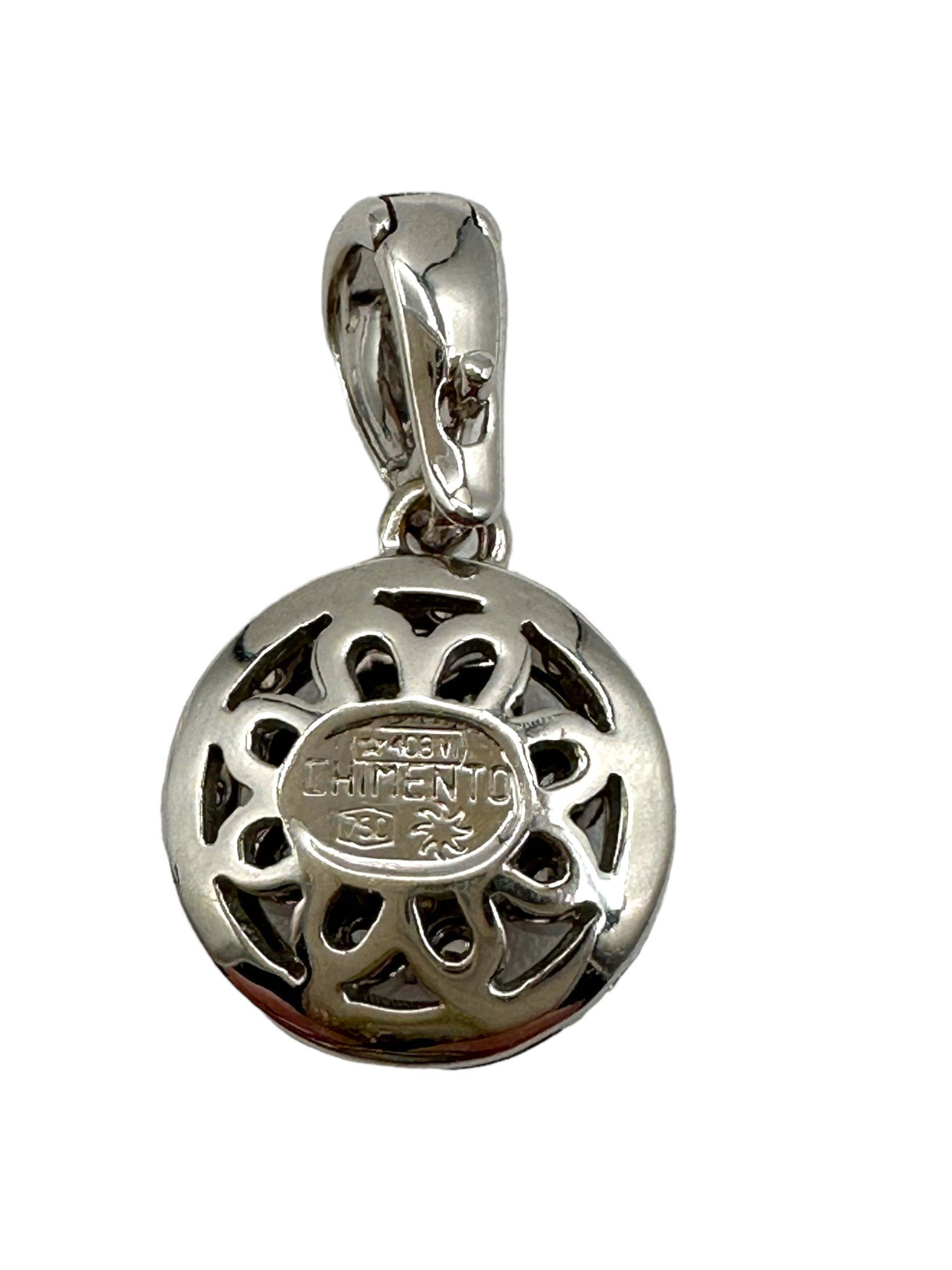 18k Chimento Diamond Clover Pendant
