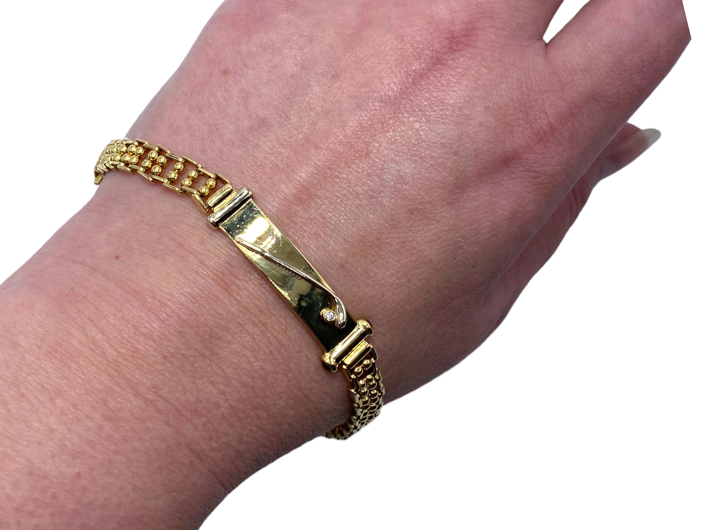 18k Golf Bracelet