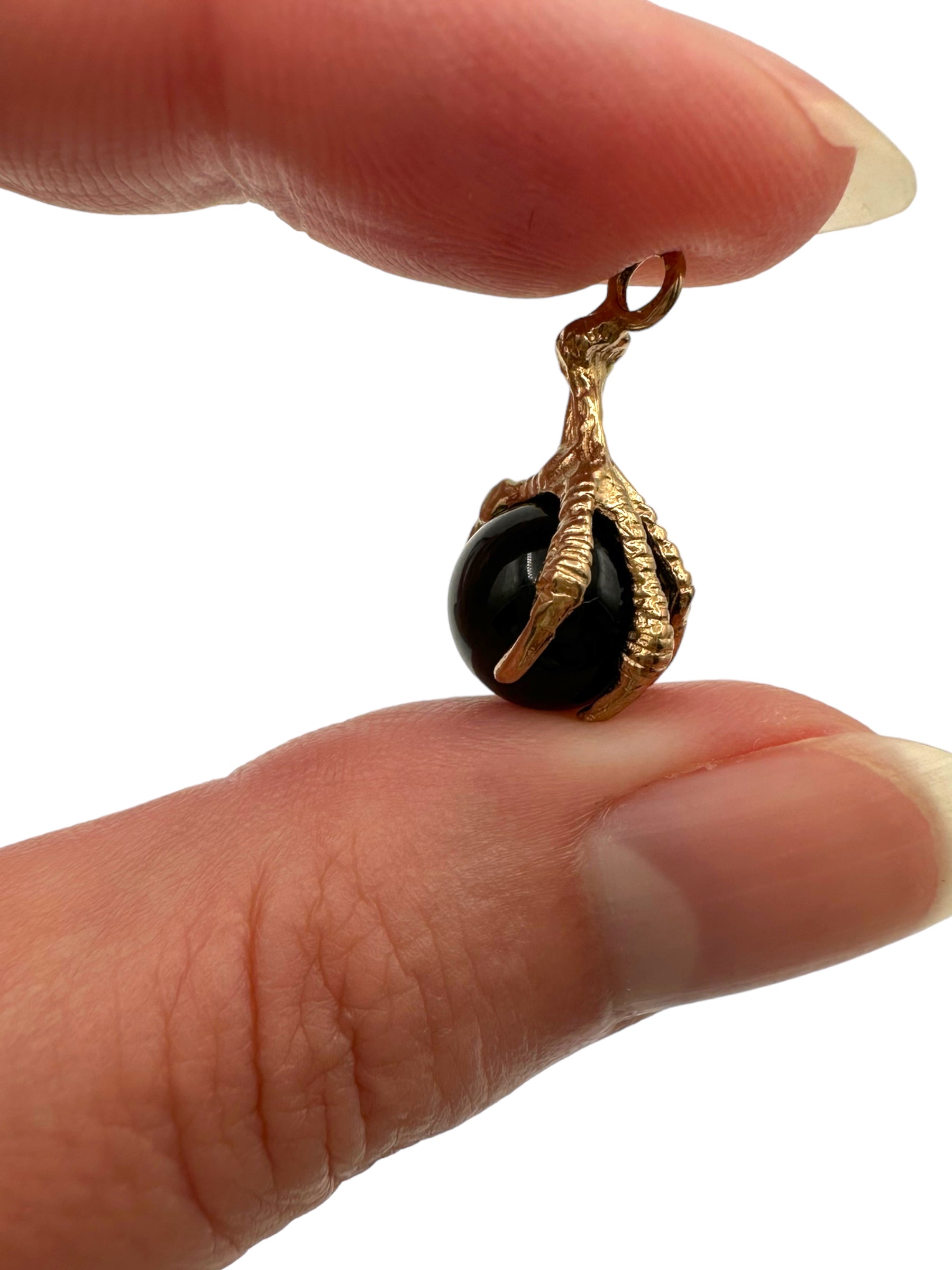 9k Sheffield Claw Onyx Fob