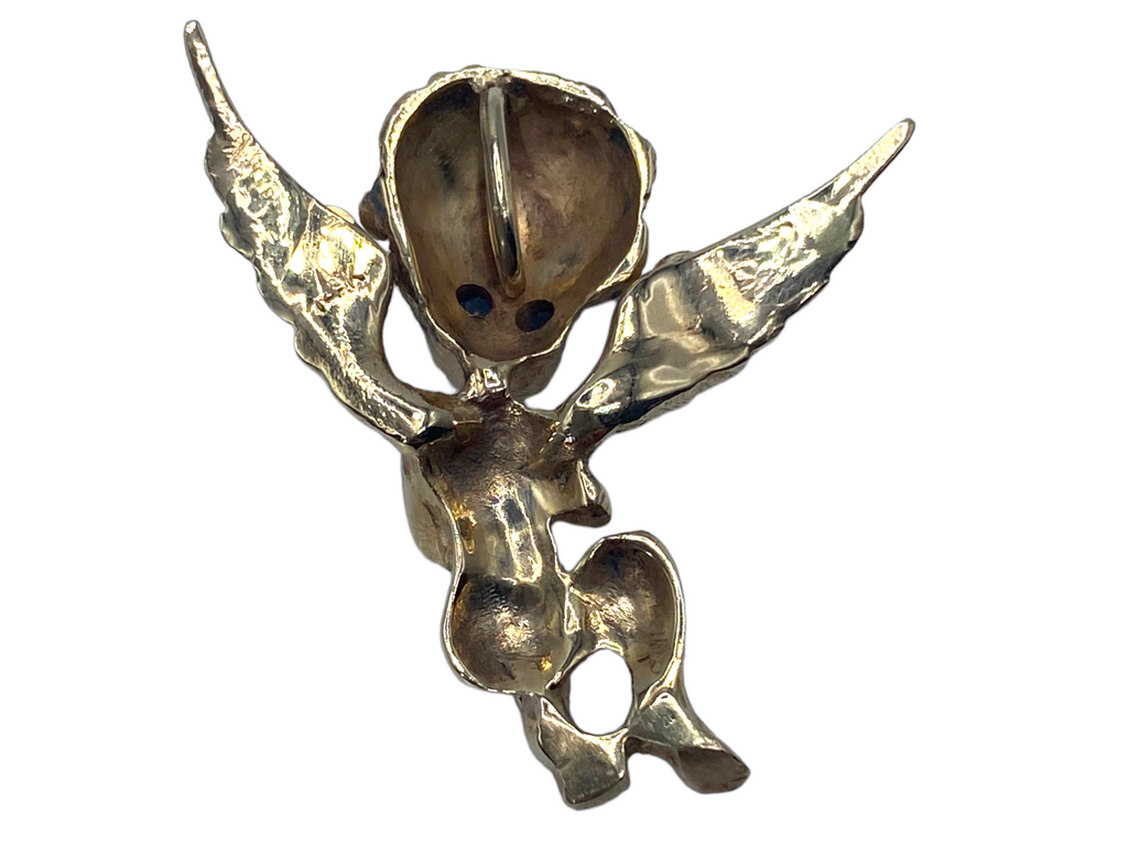 14k Cherub Pendant