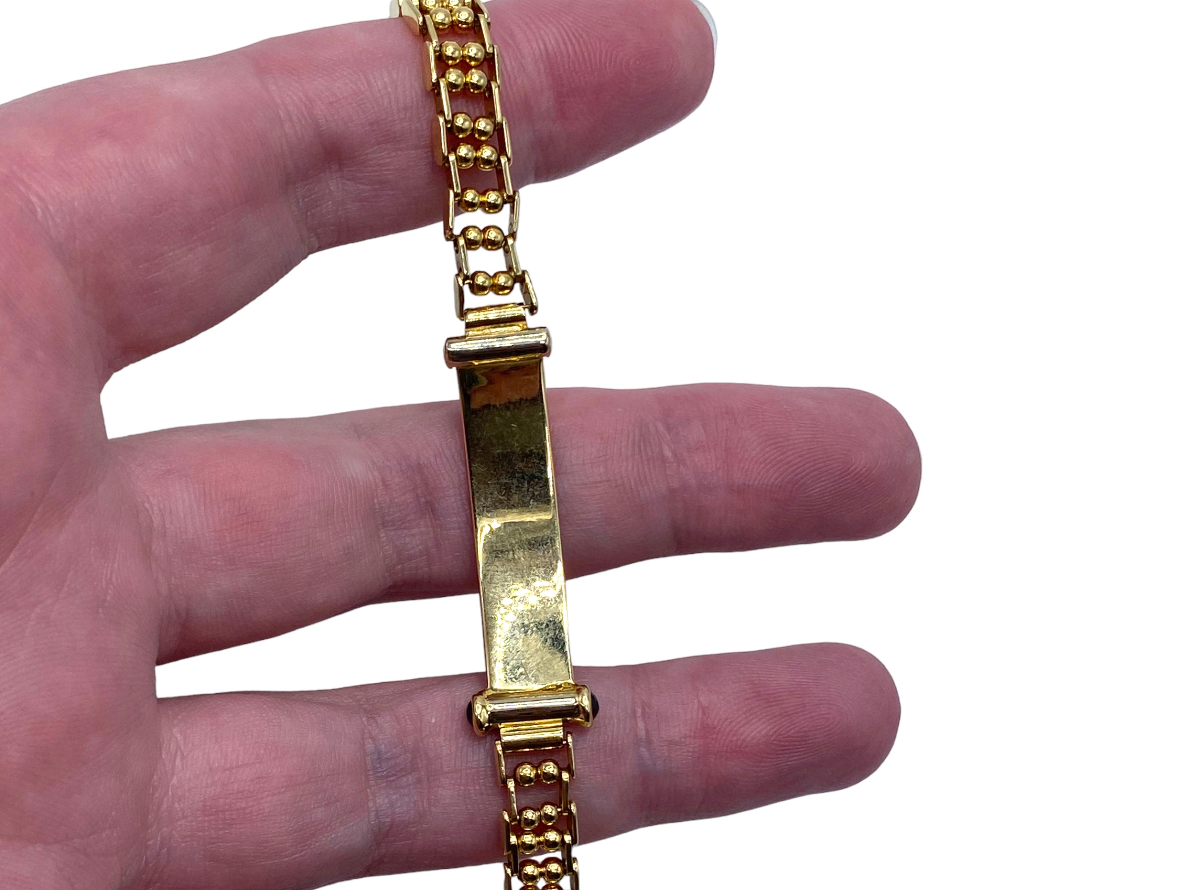 18k Golf Bracelet