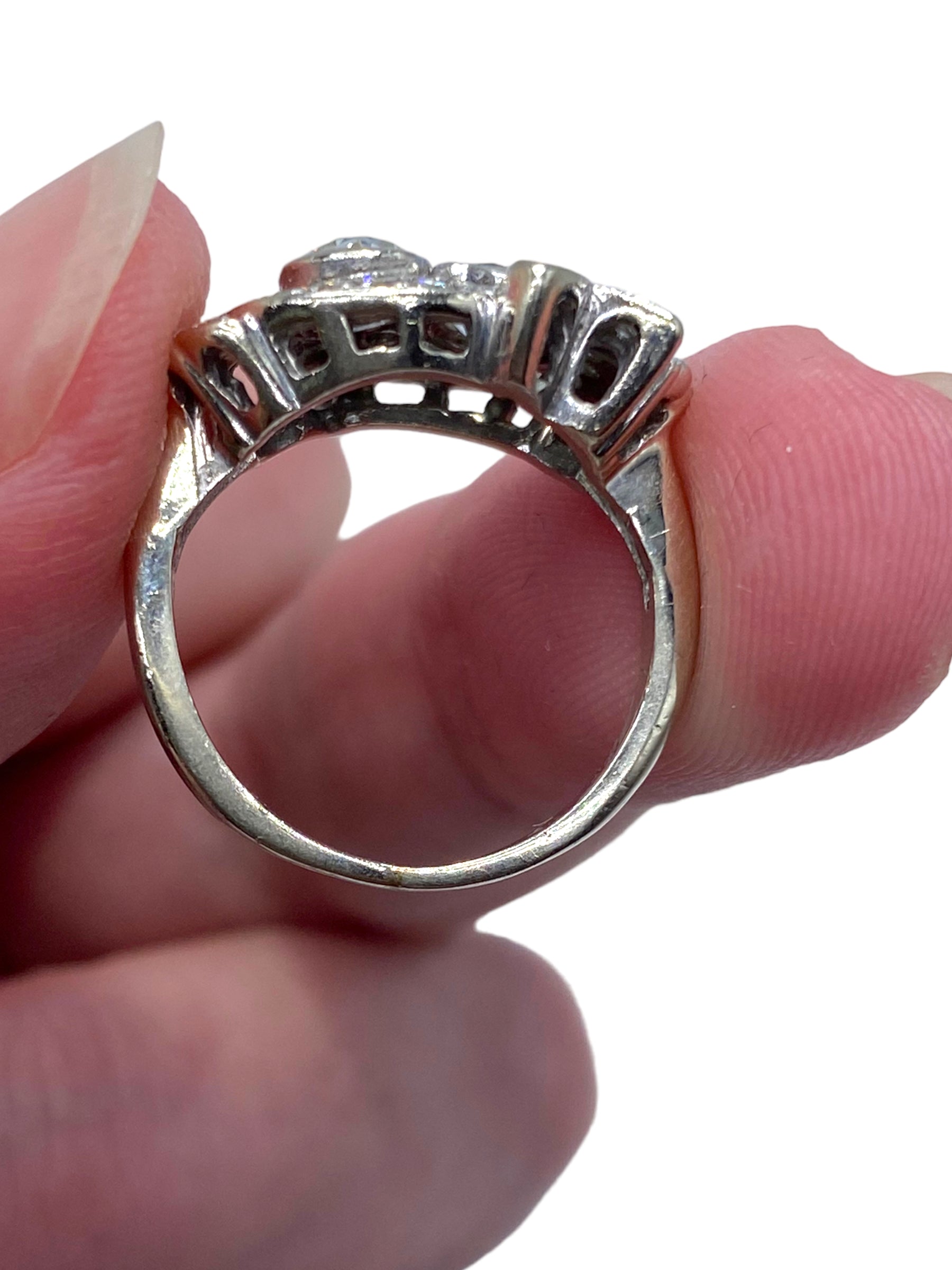 14k Diamond Cocktail Ring