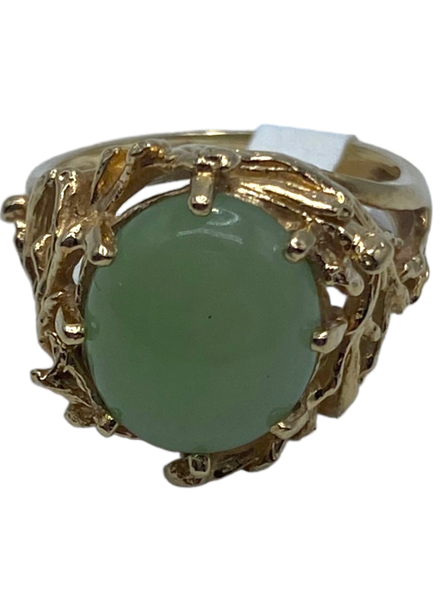 14k Jade Ring