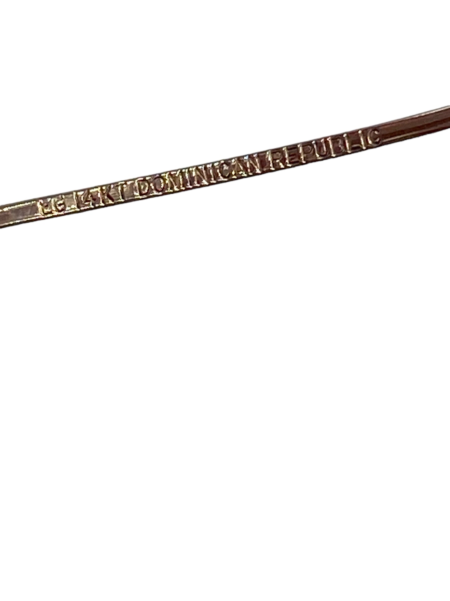 14k Large Bangle Bracelet