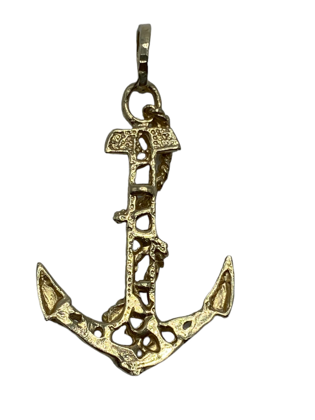 14k Anchor Charm/ Pendant