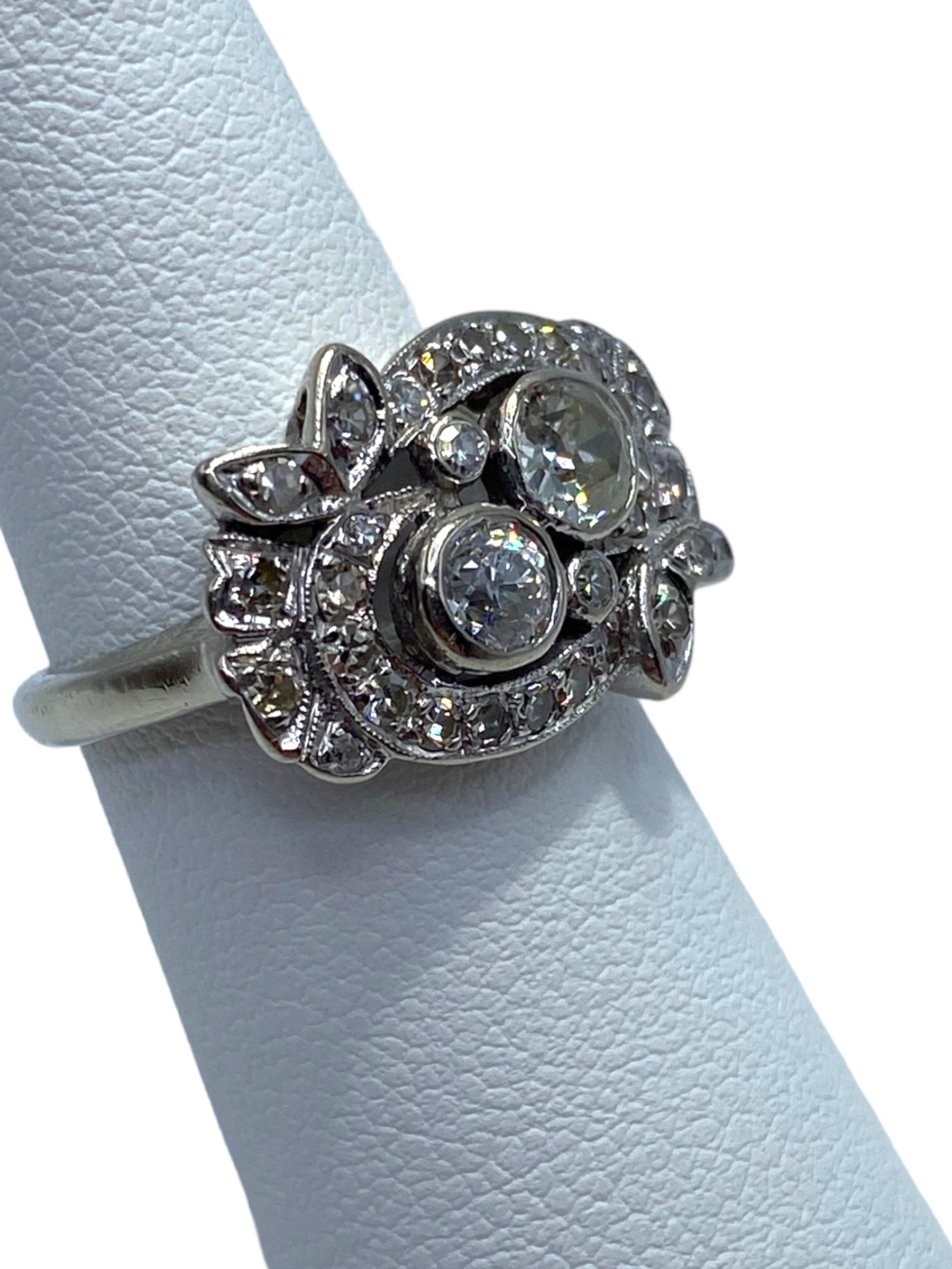 14k Diamond Cocktail Ring
