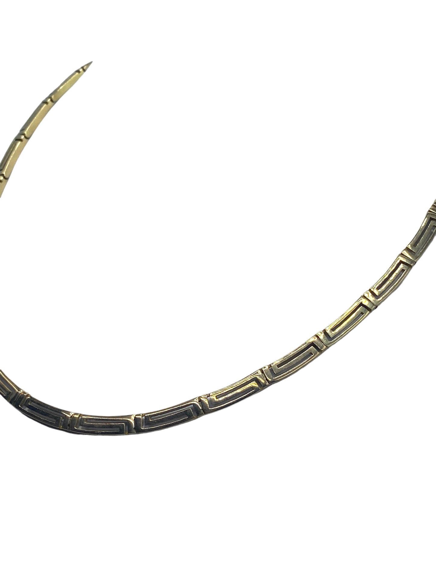 14k Greek Key Necklace