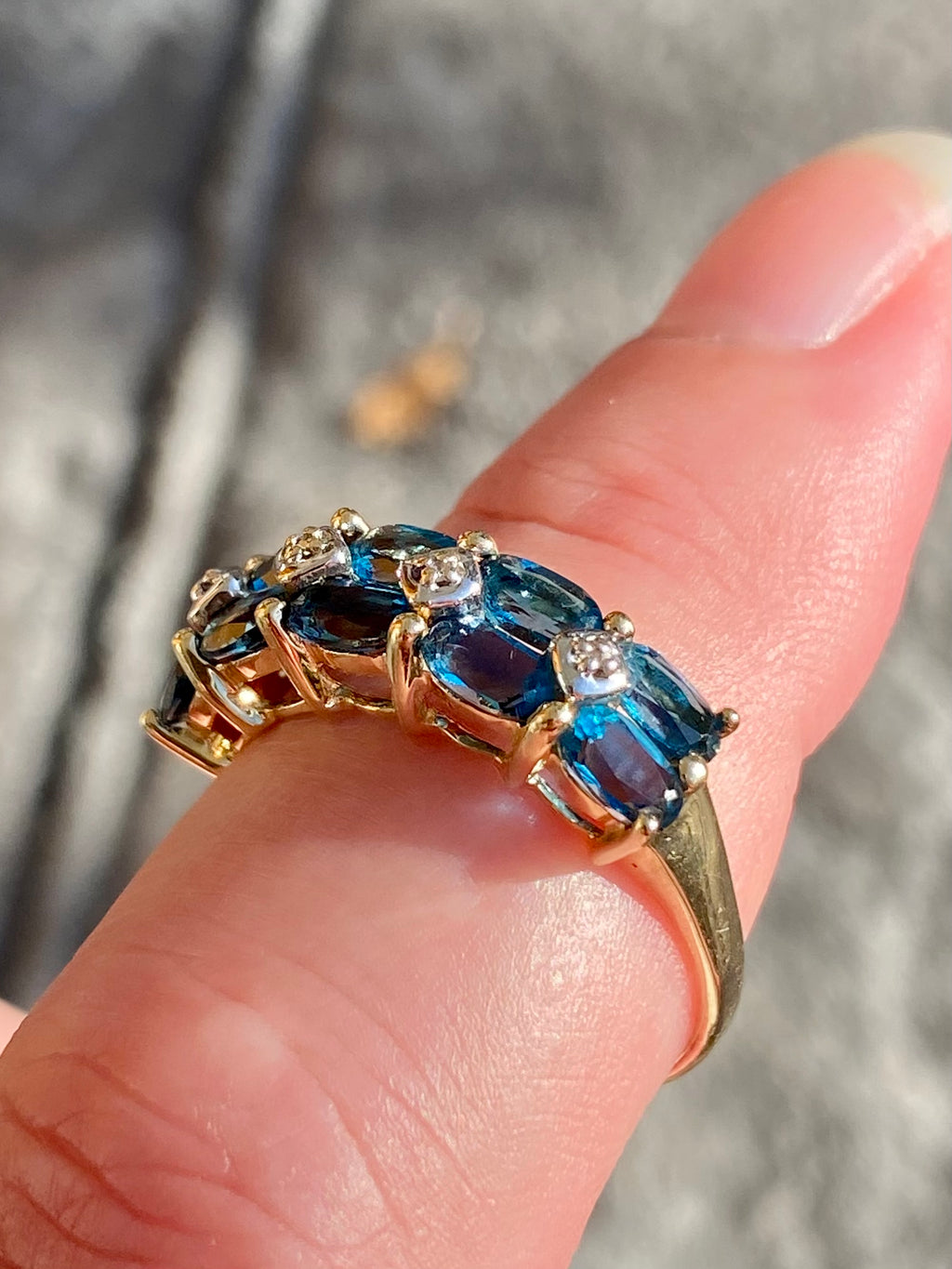 14k Topaz Ring