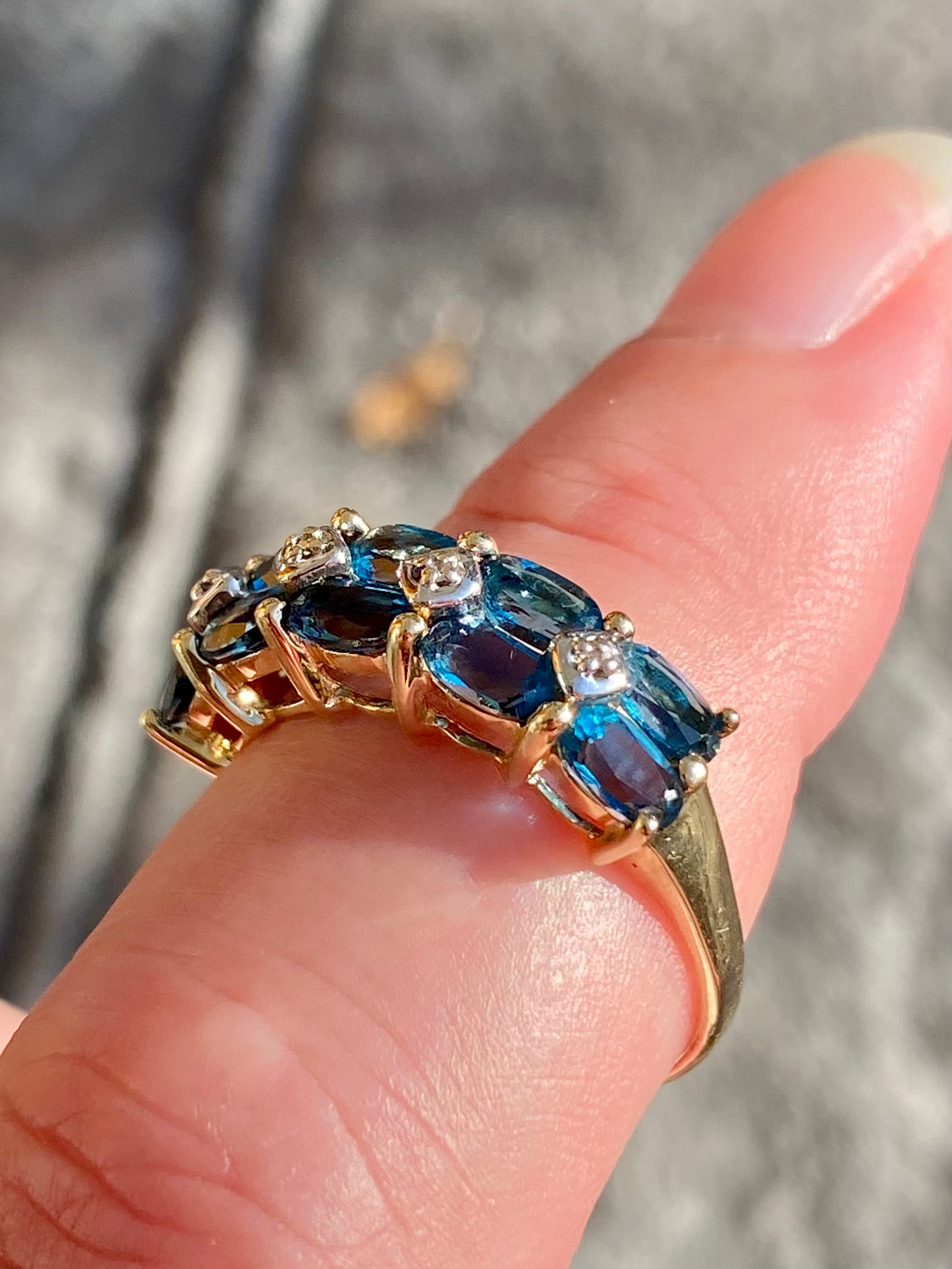 14k Topaz Ring
