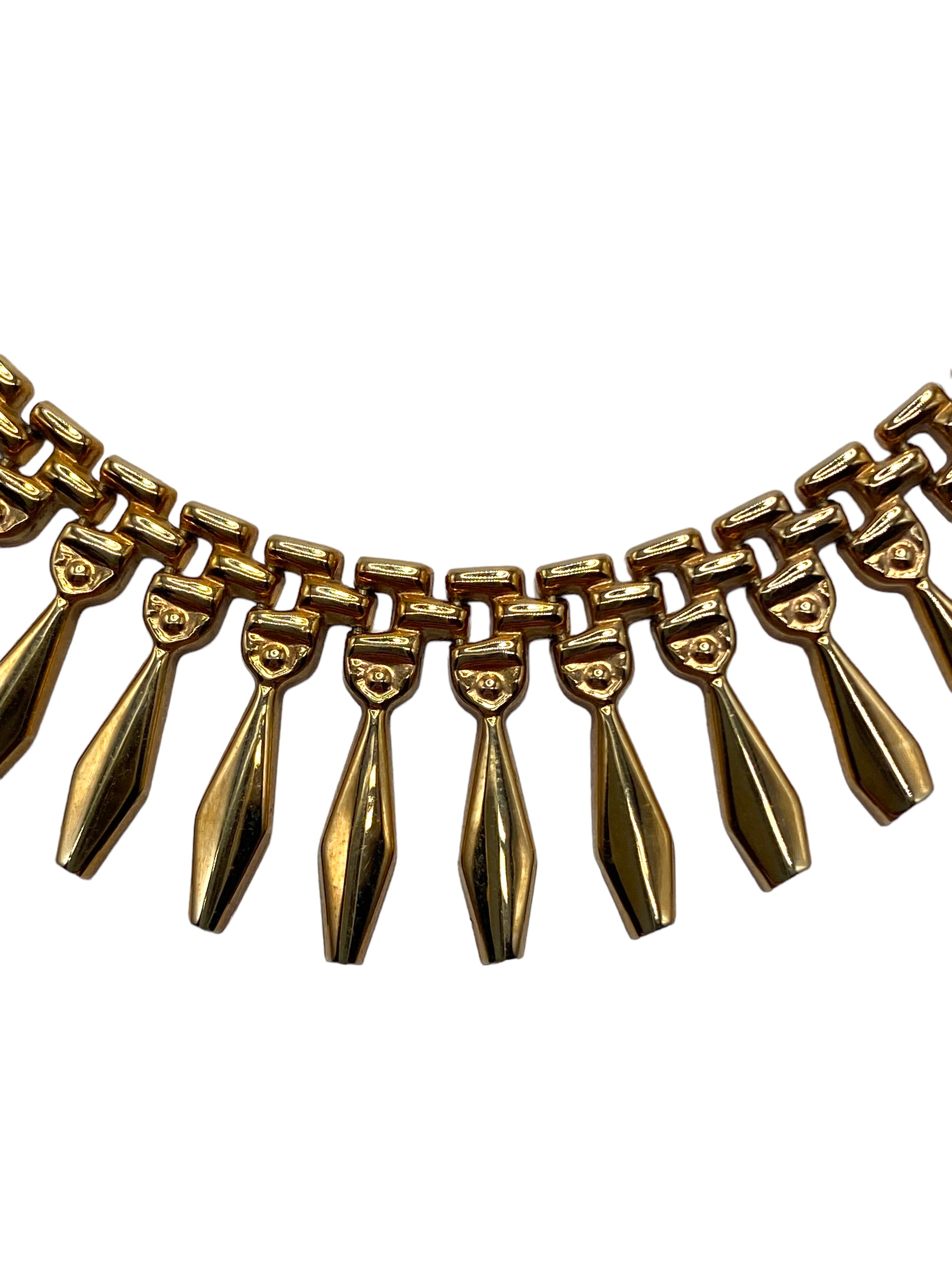 14k Cleopatra Necklace