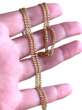 14k Flat Curb Chain Necklace