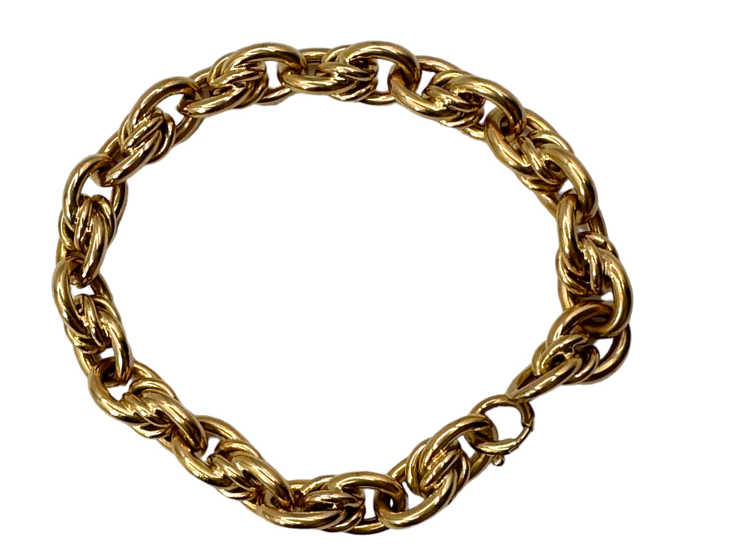 18k Fancy Link Bracelet