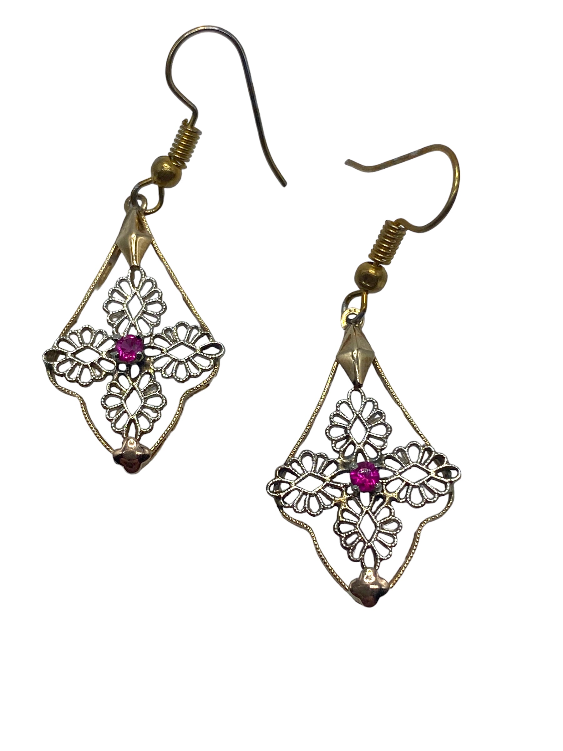 10k Drop Earrings