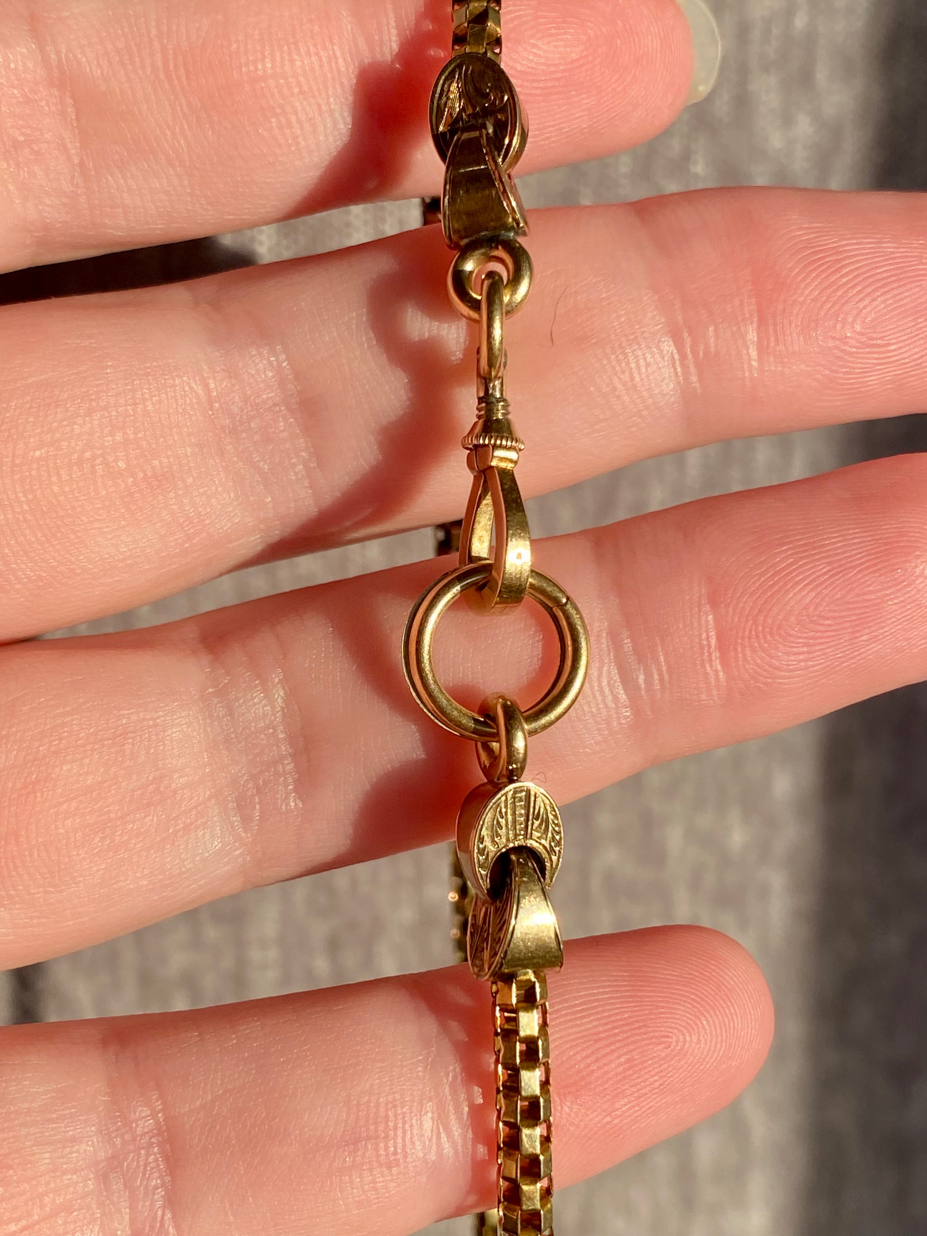 14k Victorian Watch Chain
