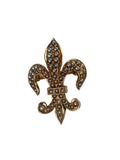 14k Victorian Pearl Fleur de Lis Pin/ Pendant