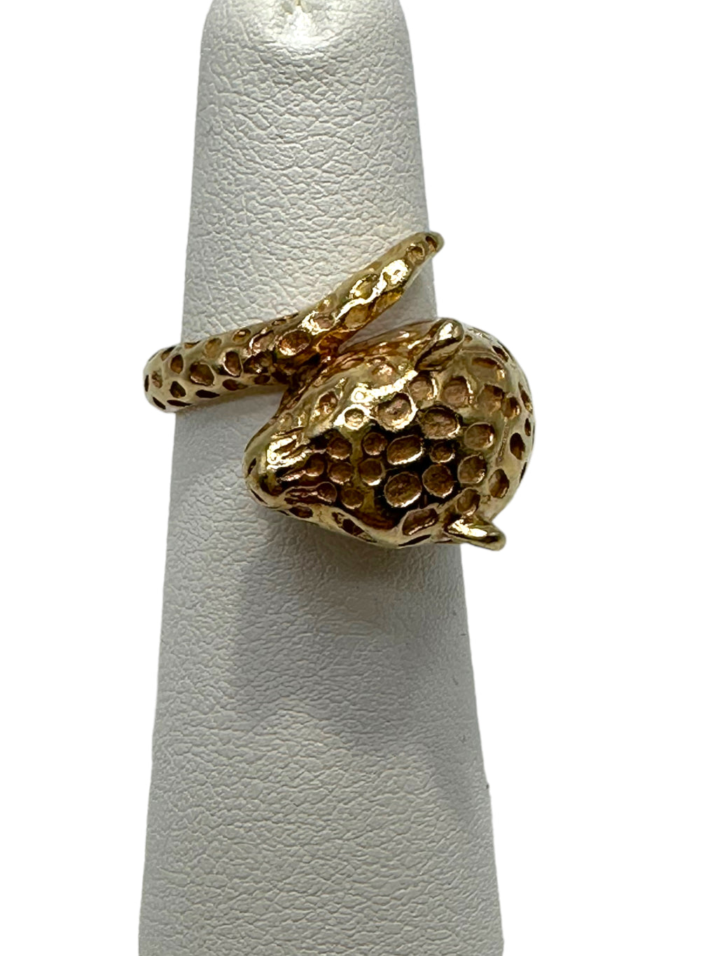 14k Leopard Wrap Ring