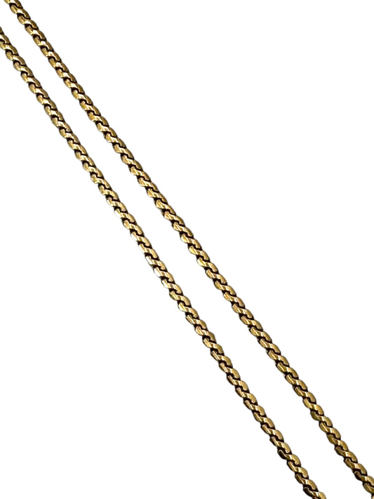18k Uno A Erre Serpentine Link Necklace